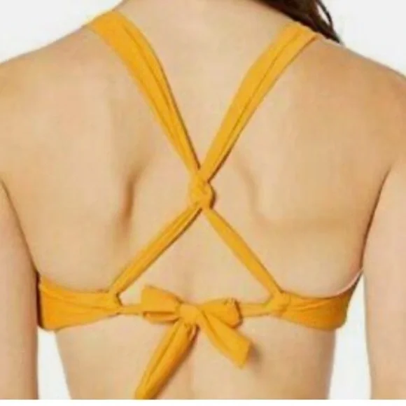 Nwt Bar III Like it or Knot Swim Bikini Top - Picture 4 of 5